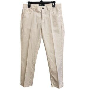 Lauren Ralph Lauren Jeans Co Green Label Ivory Jeans Size 10 Regular